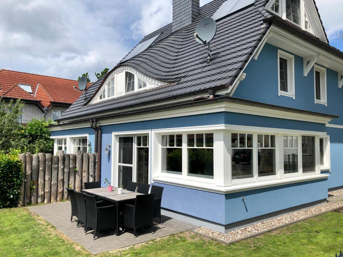 Ostseelagune Zingst, Exklusive Dhh, Strandnah, Sauna, Kamin, 3 Sz, 2 Baeder, Glasfaser, Haustierfrei, Garten Mit Suedterrasse, E-Ladesaeule, 2 Stellplaetze, Strandkorb, Fahrradschuppen, Waschmaschine, Trockner, Nichtraucher Kültér fotó