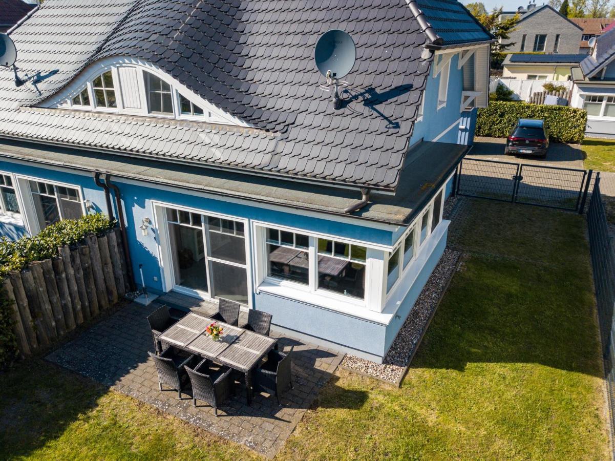 Ostseelagune Zingst, Exklusive Dhh, Strandnah, Sauna, Kamin, 3 Sz, 2 Baeder, Glasfaser, Haustierfrei, Garten Mit Suedterrasse, E-Ladesaeule, 2 Stellplaetze, Strandkorb, Fahrradschuppen, Waschmaschine, Trockner, Nichtraucher Kültér fotó