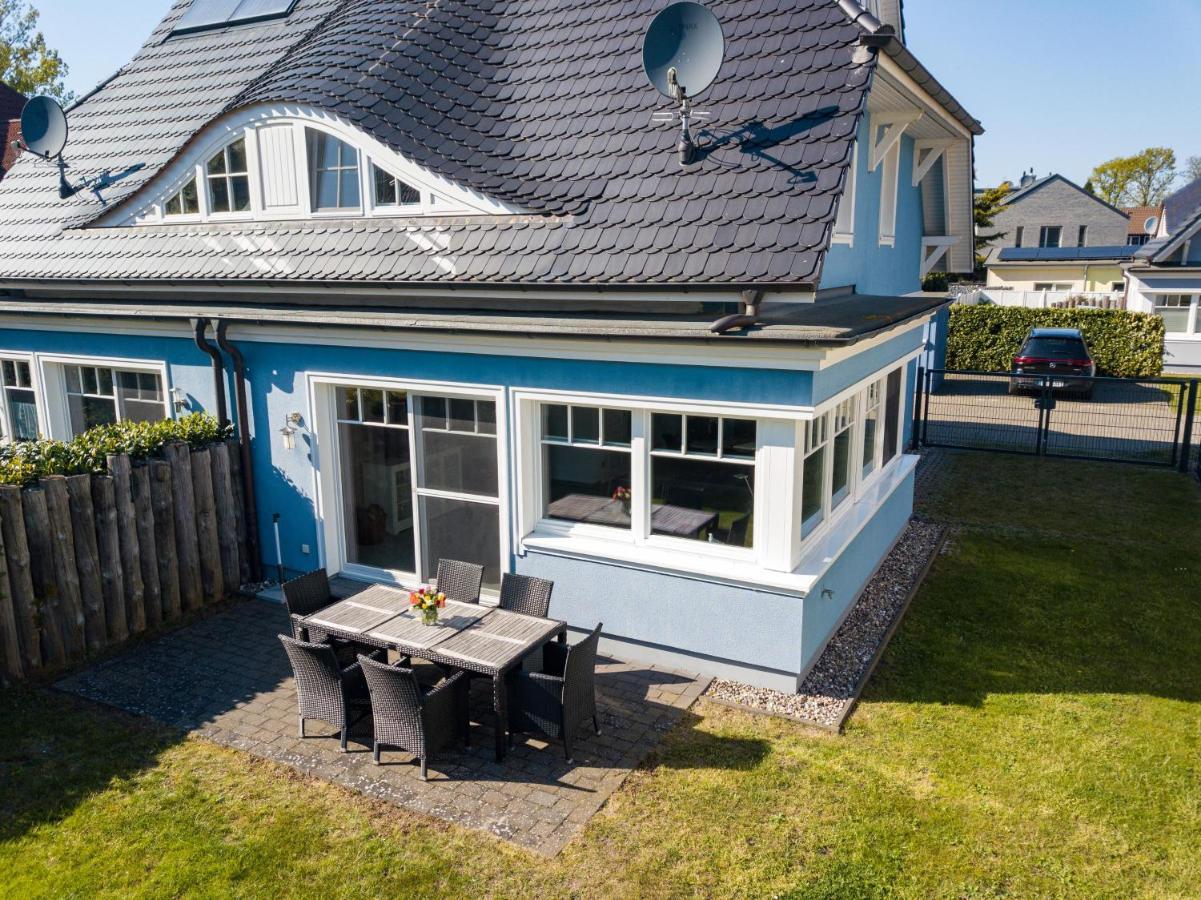 Ostseelagune Zingst, Exklusive Dhh, Strandnah, Sauna, Kamin, 3 Sz, 2 Baeder, Glasfaser, Haustierfrei, Garten Mit Suedterrasse, E-Ladesaeule, 2 Stellplaetze, Strandkorb, Fahrradschuppen, Waschmaschine, Trockner, Nichtraucher Kültér fotó